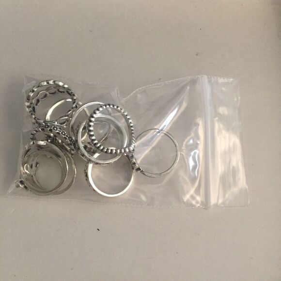 13 Piece Tribal Moon Midi Ring Set (RS09) - Picture 7 of 7